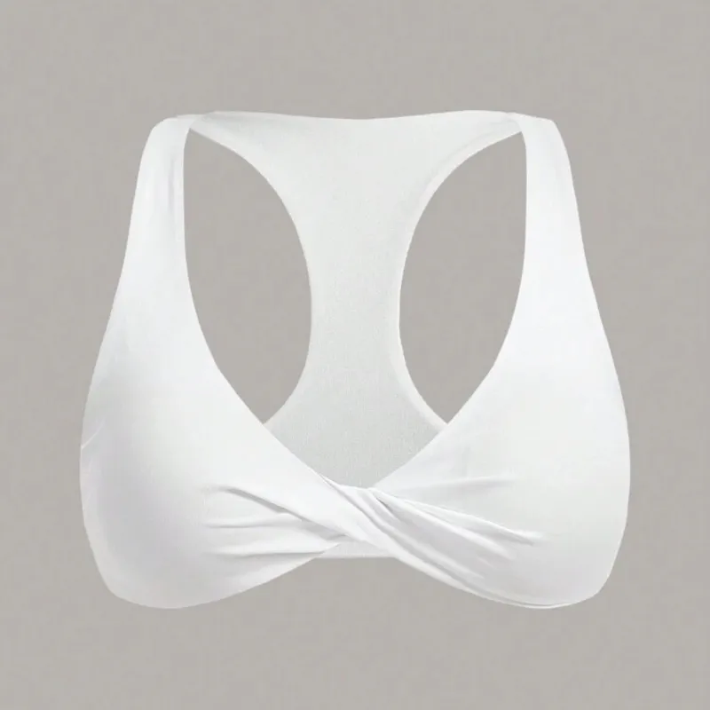 Top Blanco Nudo Corto