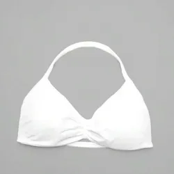 Top deportivo corto blanco