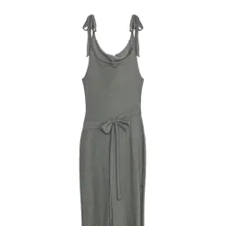 Vestido Cinturón Lazada