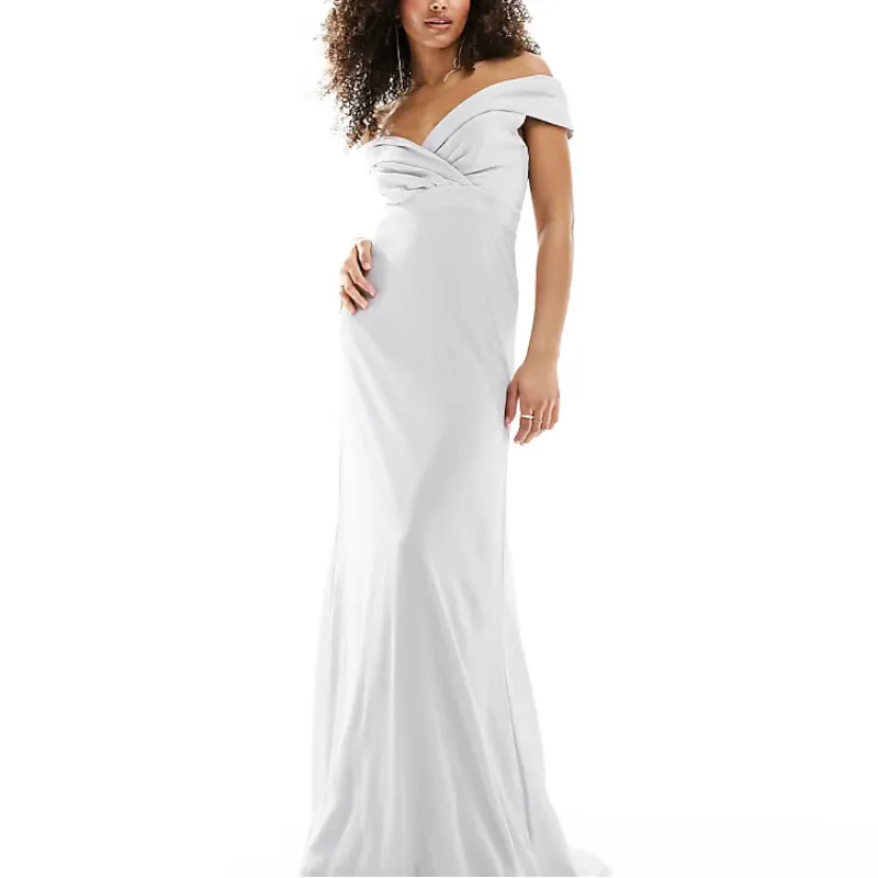 Vestido Prom Gris
