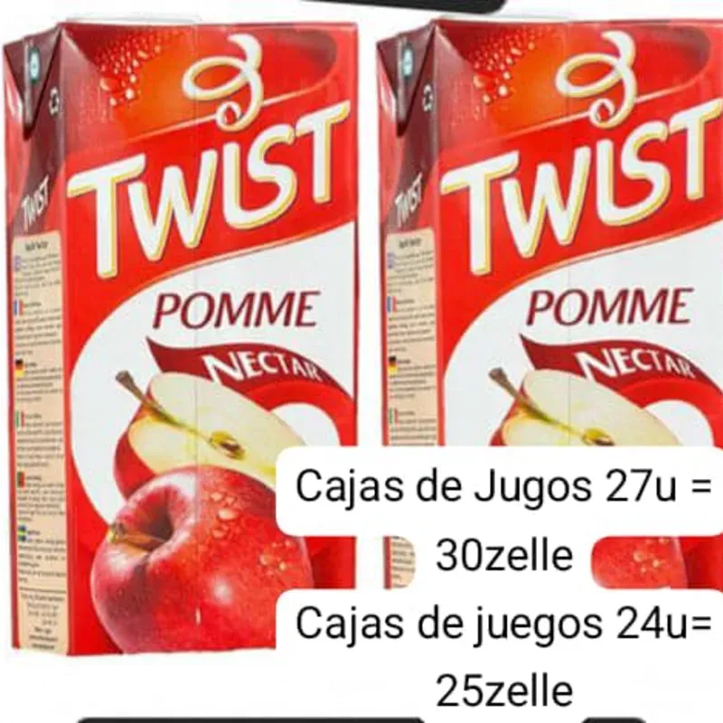 Caja de 24 unidades de jugos Twist 