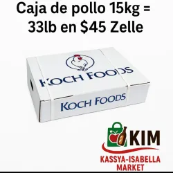 Caja de pollo de 15kg (33 Lb)