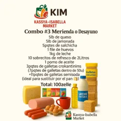 Combo merienda o desayuno 