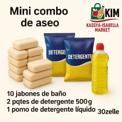 Mini combo de aseo 