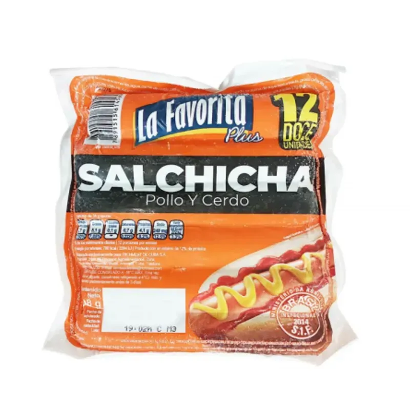 Paquetes de salchichas 