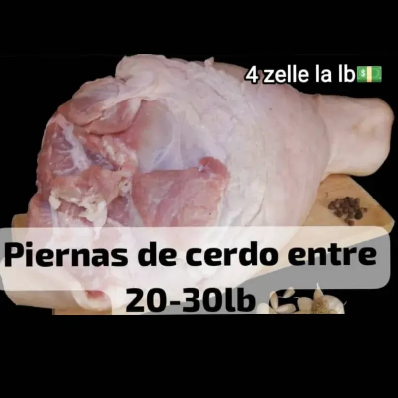 Piernas de cerdo 