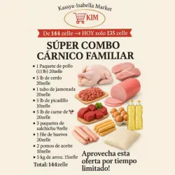 Super combo cárnico familiar 