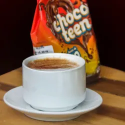 Leche con chocolate