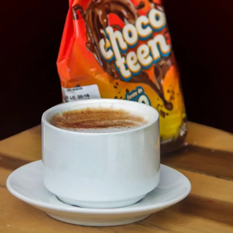Leche con chocolate