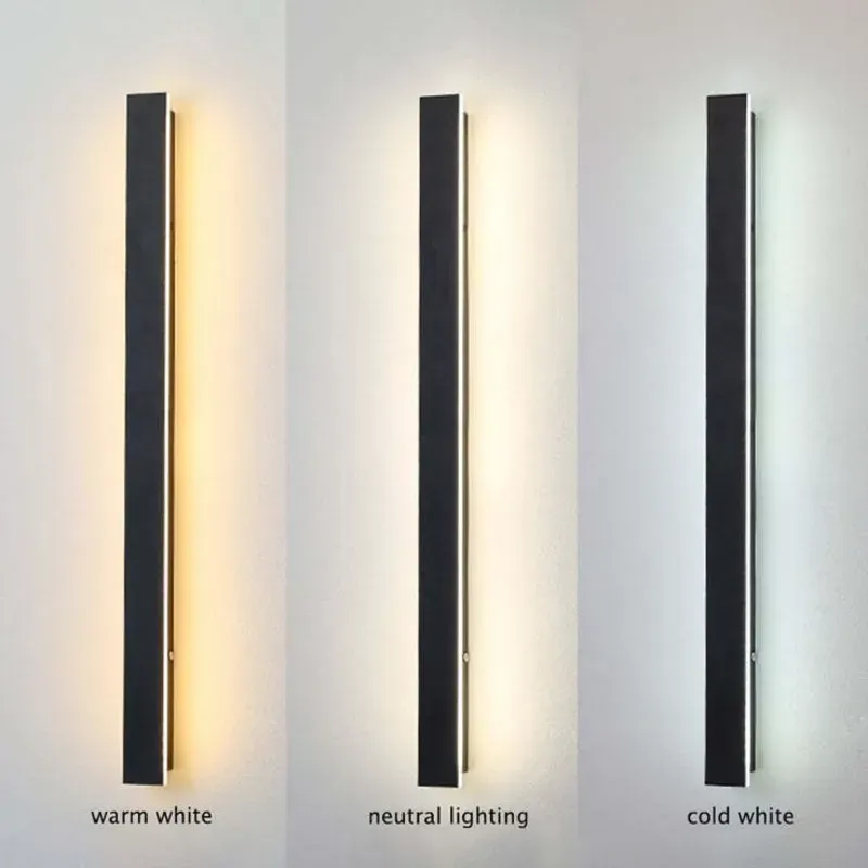 Aplique rectangular tricolor led