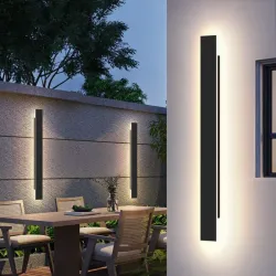 Aplique rectangular tricolor led