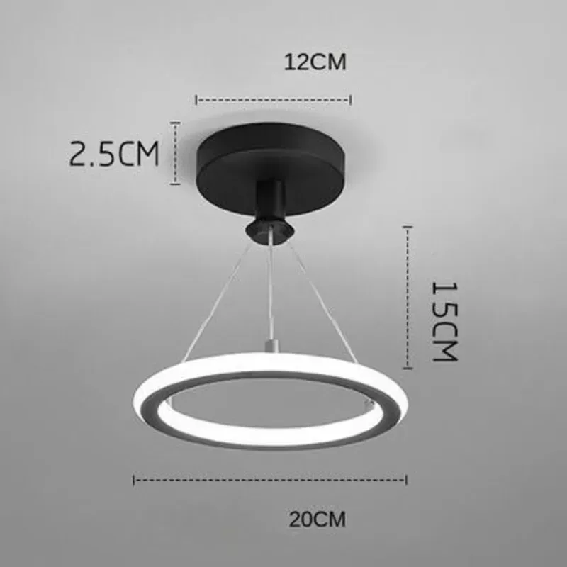 Luminaria colgante ARO DE LUZ