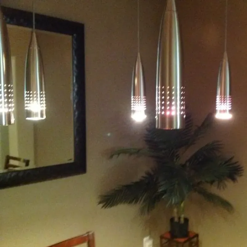 Luminaria cono de aluminio