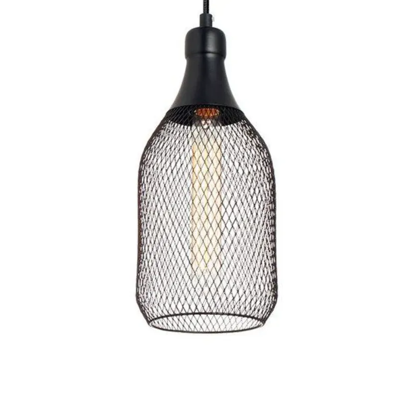 Luminaria de malla botella grande