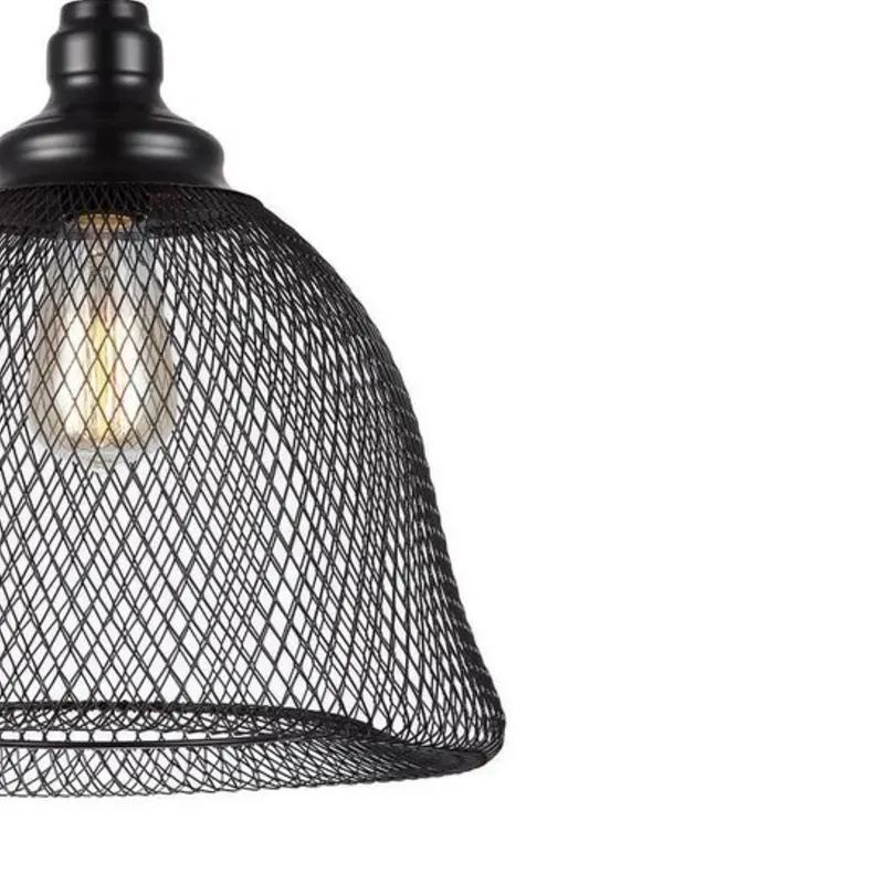 Luminaria de malla con borde inferior