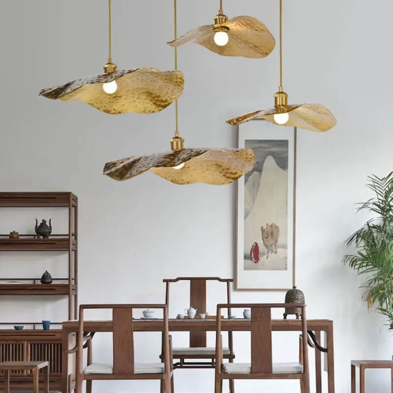 Luminaria GOLD LOTUS LEAF
