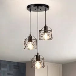 Luminaria MAX de 3 piezas con golcha circular