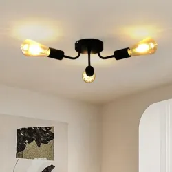 Luminaria SPUTNIK 3 brazos curvos