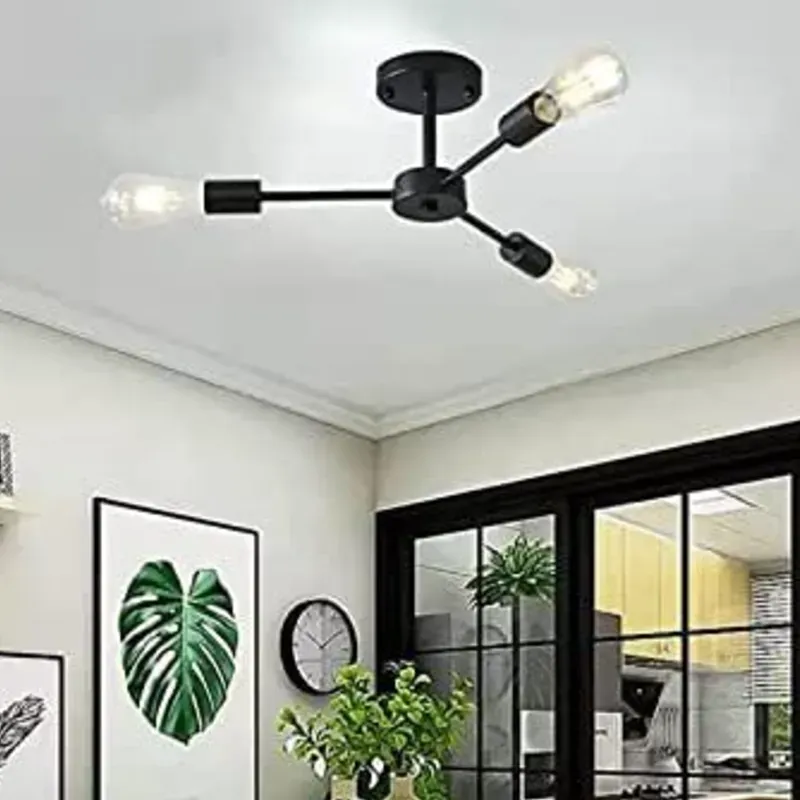 Luminaria SPUTNIK 3 brazos planos