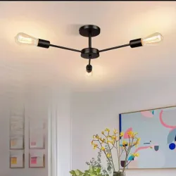 Luminaria SPUTNIK 3 brazos planos