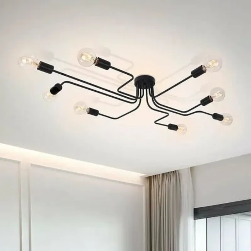 Luminaria SPUTNIK 8 brazos asimétricos