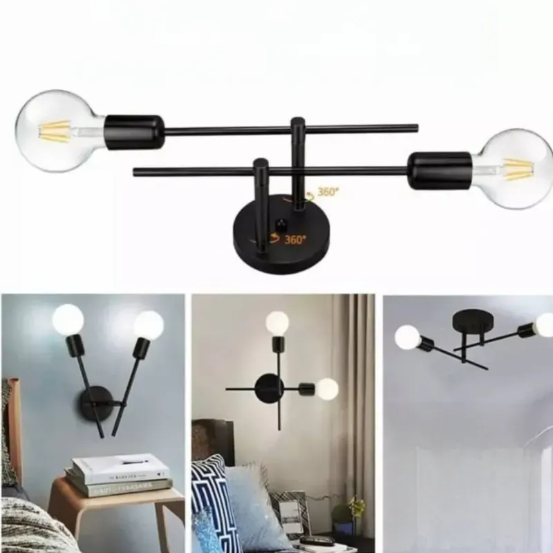 Luminaria SPUTNIK de 2 brazos 