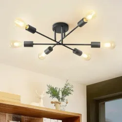 Luminaria SPUTNIK de 6 brazos lineales