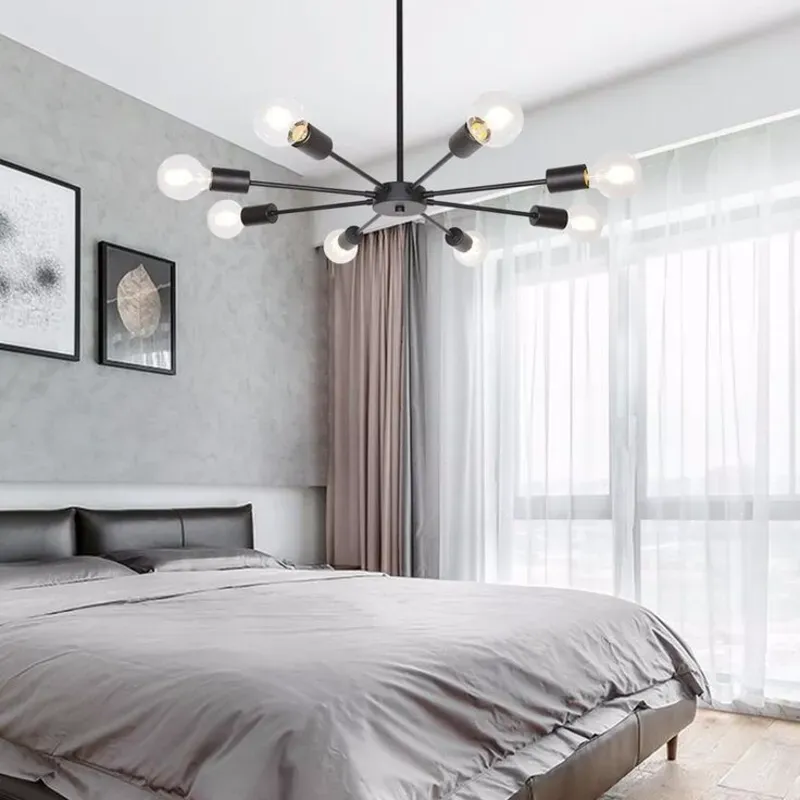 Luminaria SPUTNIK de 8 brazos planos