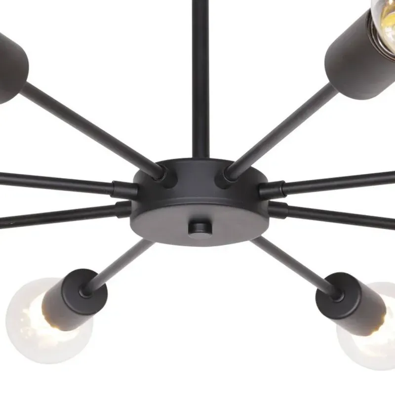 Luminaria SPUTNIK de 8 brazos planos