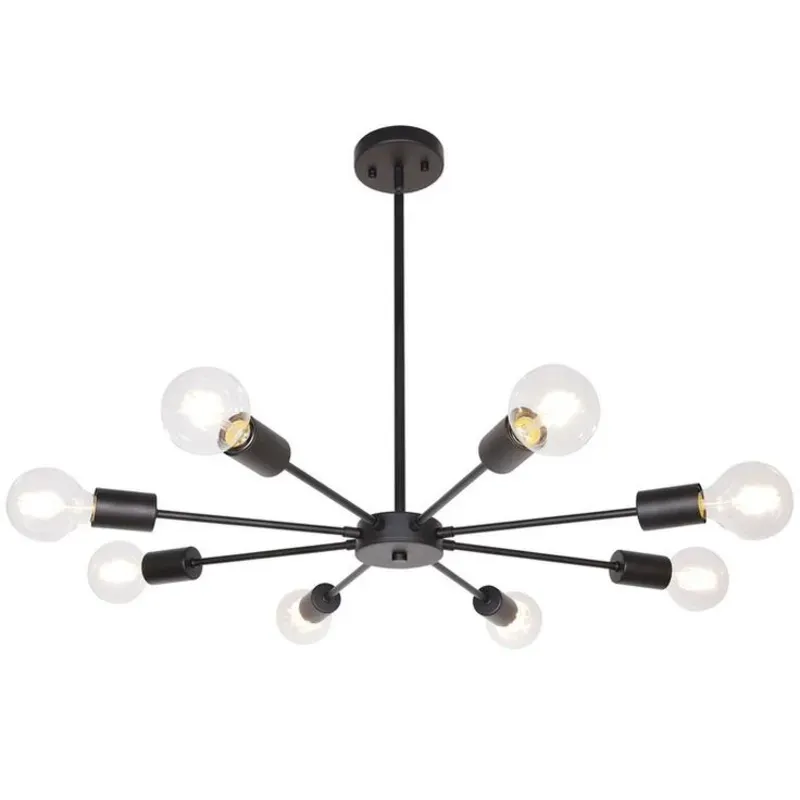 Luminaria SPUTNIK de 8 brazos planos