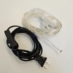 Sistema eléctrico para luminaria de mesa