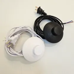 Sistema eléctrico para luminaria de pie