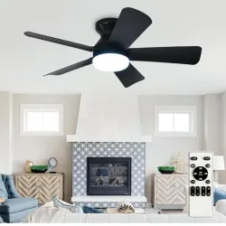 Ventilador con luz de 35"