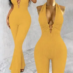 Enterizo largo amarillo 💛
