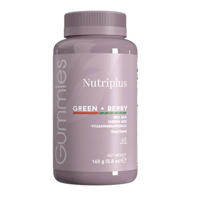 💚❤️ NUTRIPLUS GUMMIES – GREEN + BERRY ❤️💚