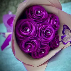 Ramo de 7 rosas 🌹 eternas