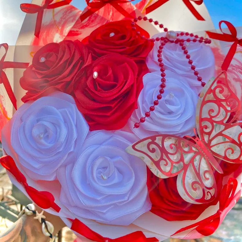 Ramo de 9 rosas 🌹 eternas