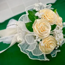 💍Ramo para novia de rosas eternas