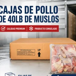 Cajas de pollo 40 lb