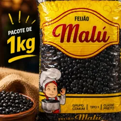 Frijol Negro Malú 1kg