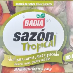 Sazón Tropical 20paquetes
