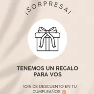 -10% para tu Cumpleaños