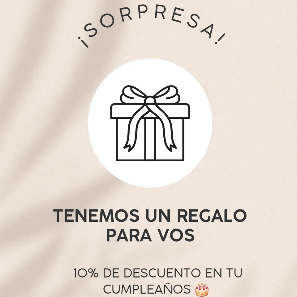 -10% para tu Cumpleaños 