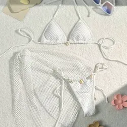 Bikini blanco 3 piezas