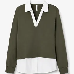 Blusa con mangas
