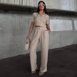 Camisa corta + pantaloneta 