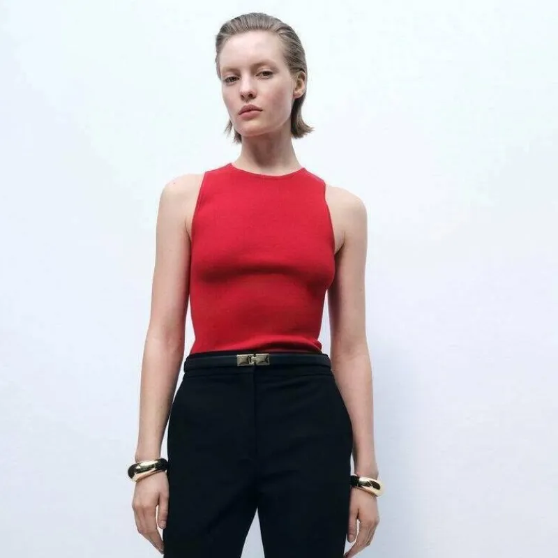 Camiseta roja Mango