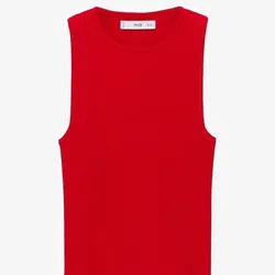 Camiseta roja Mango