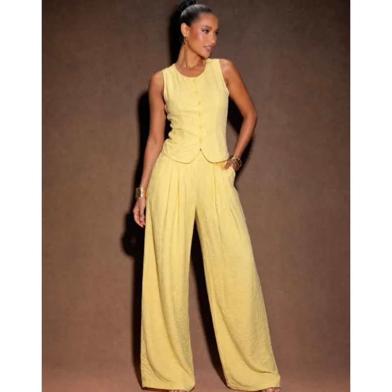 Conjunto chaleco + pantalón