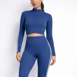 Conjunto push up azul